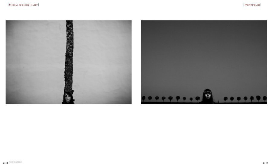 Tearsheets. Misha Domozhilov photographer