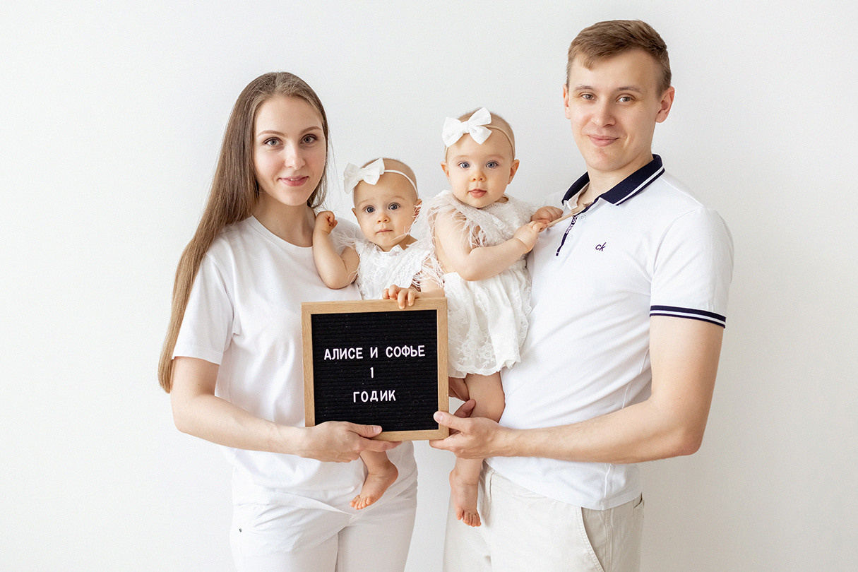 Фотосессия 1 год спб