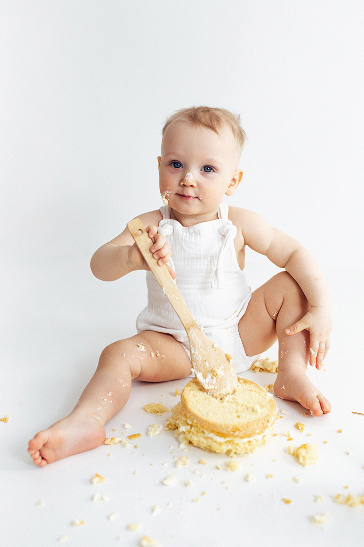 Фотосессия крушение торта