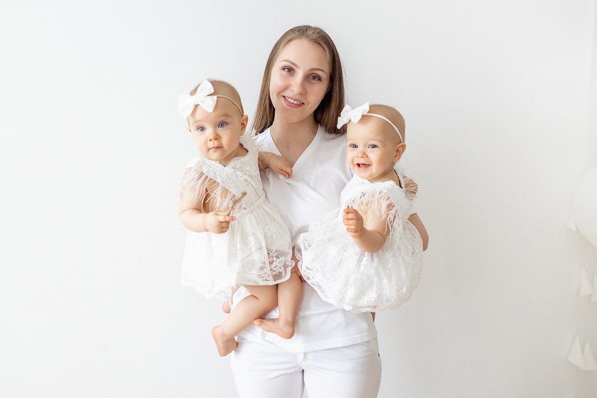 Фотосессия двойни спб