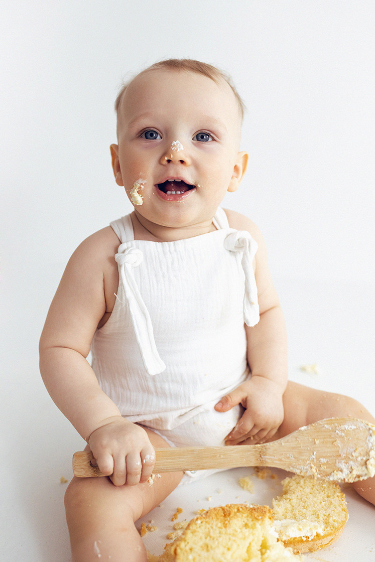 Фотосессия крушение торта