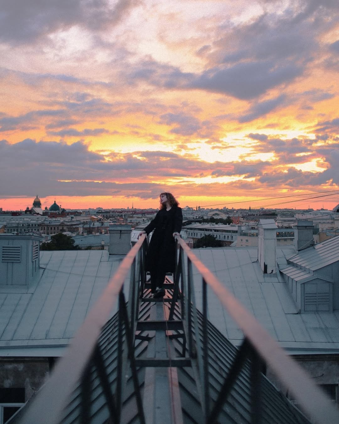 Индивидуальная съёмка на крыше. D