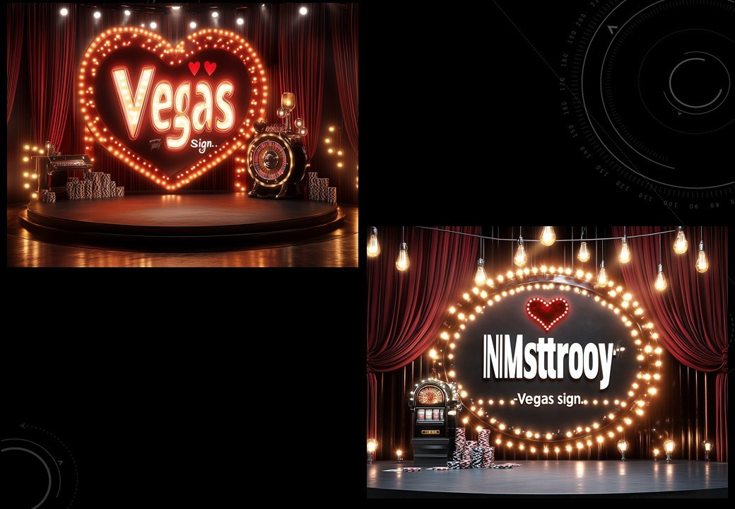 Концепция декора для корпоративного мероприятия в стиле «Лас-Вегас» для LAZAR DECOR. Главная