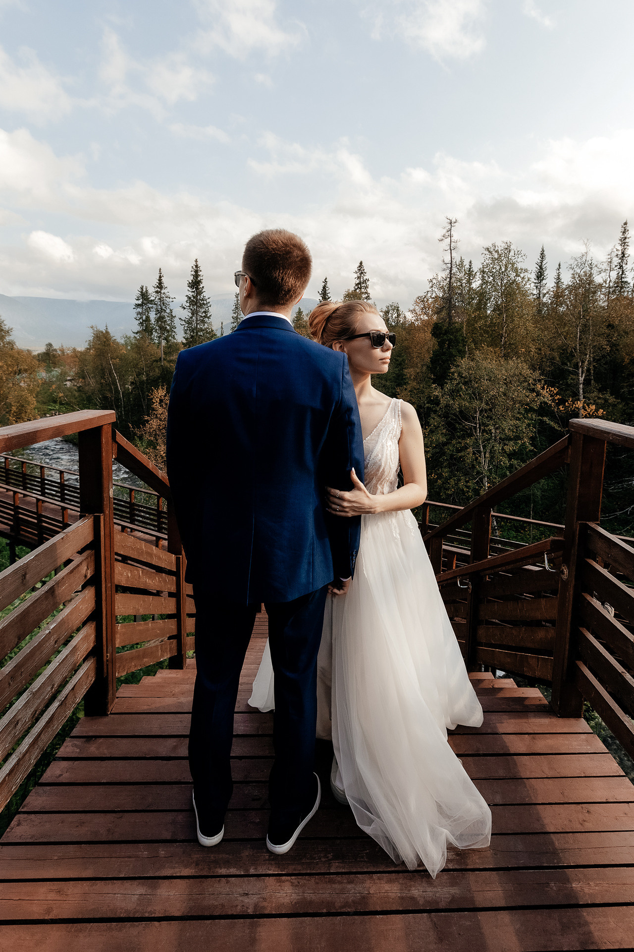 Виктория и Владимир. Фотограф Елена Пожарова. Мурманская область, Апатиты, Кировск, Хибины