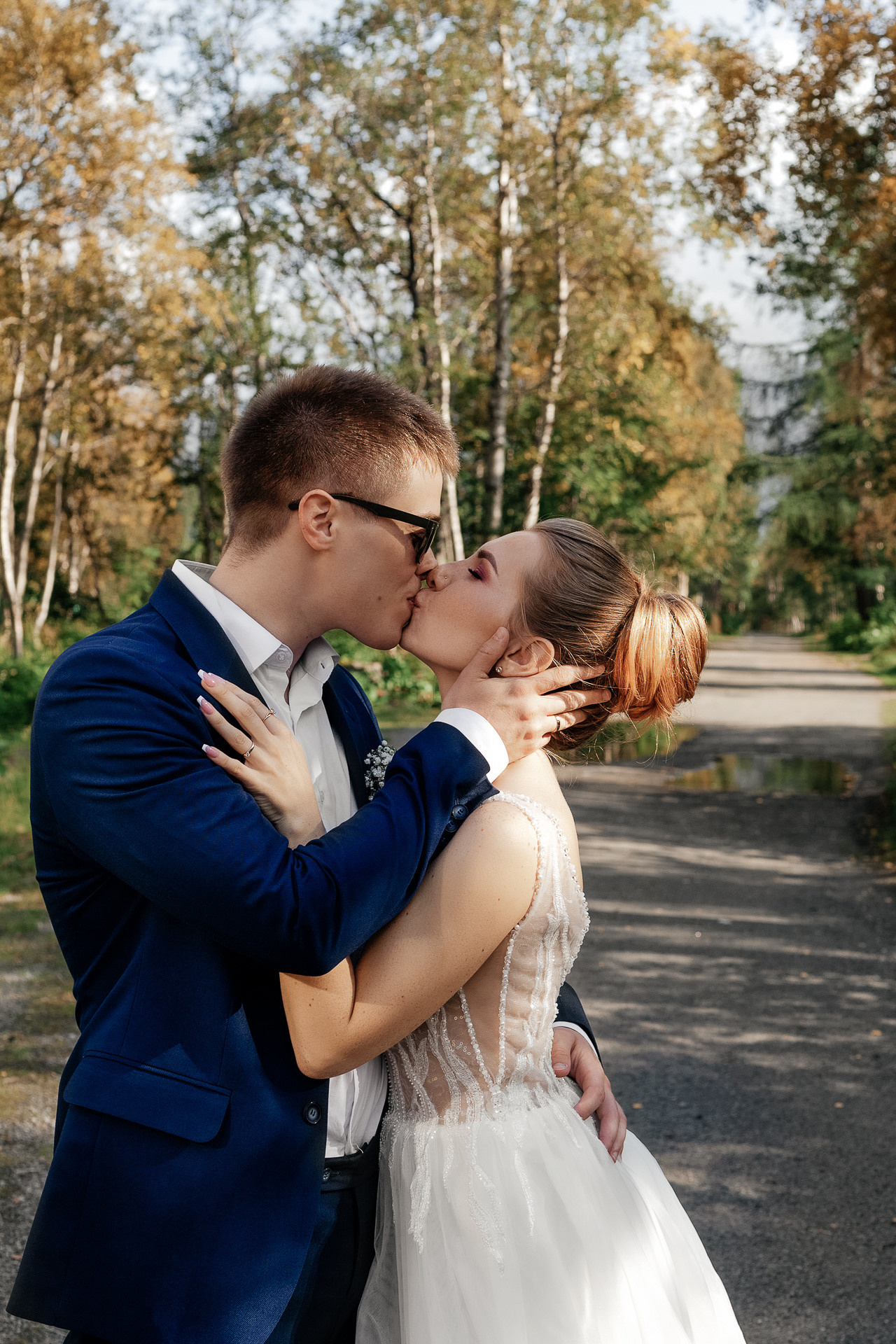 Виктория и Владимир. Фотограф Елена Пожарова. Мурманская область, Апатиты, Кировск, Хибины
