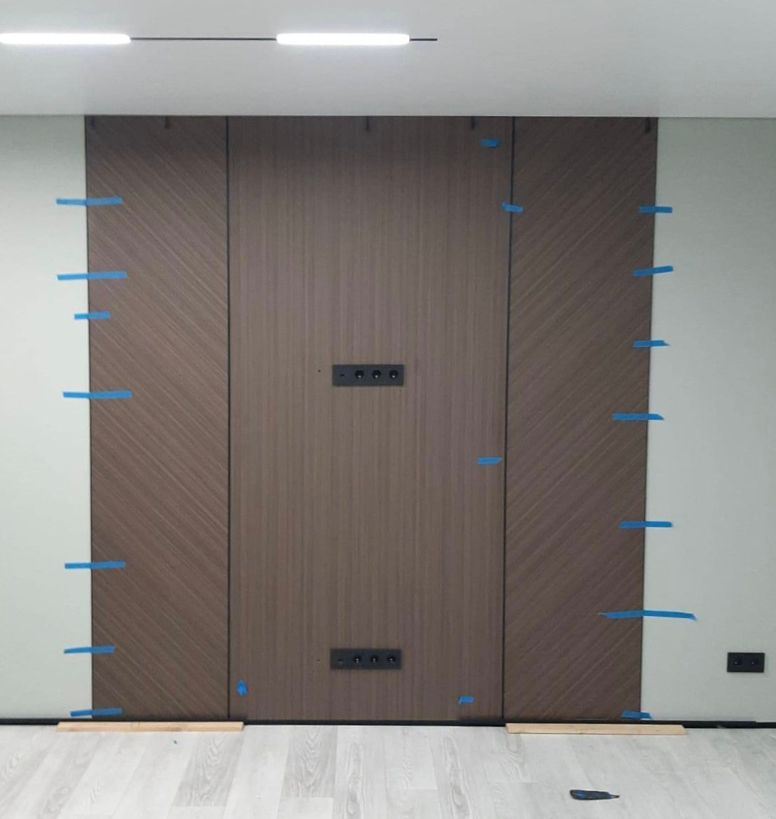 Фото в интерьере. Бамбуковые панели и Гибкий мрамор. Импортер #1 по всей РФ