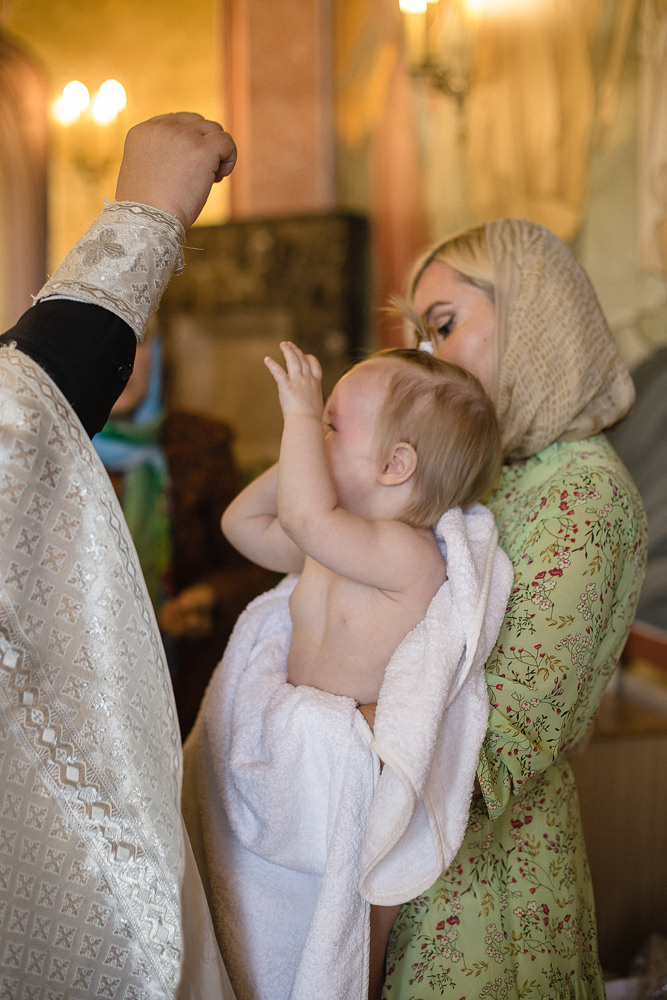 Таинство Крещения. Профессиональный фотограф в Подольске Елена Локтионова