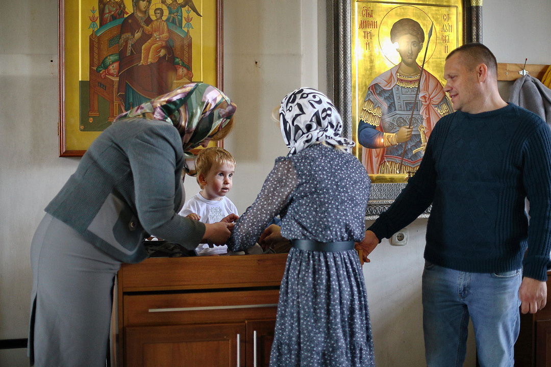 Таинство Крещения. Профессиональный фотограф в Подольске Елена Локтионова