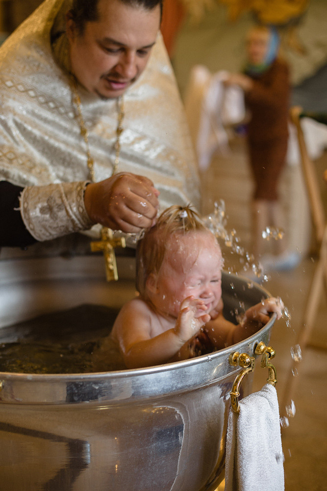 Таинство Крещения. Профессиональный фотограф в Подольске Елена Локтионова
