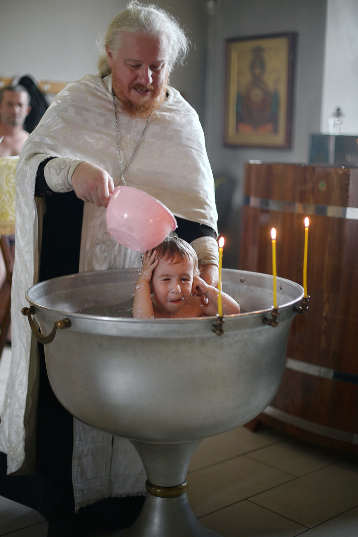 Таинство Крещения. Профессиональный фотограф в Подольске Елена Локтионова