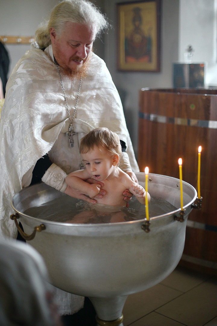 Таинство Крещения. Профессиональный фотограф в Подольске Елена Локтионова