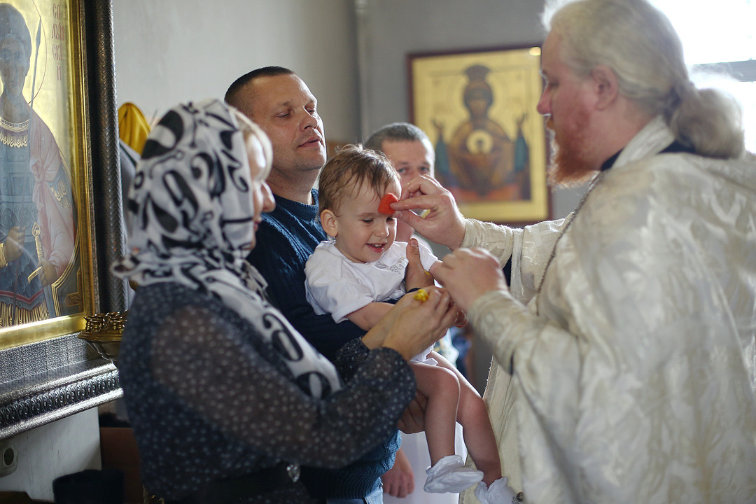 Таинство Крещения. Профессиональный фотограф в Подольске Елена Локтионова