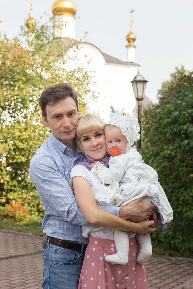 Таинство Крещения. Профессиональный фотограф в Подольске Елена Локтионова