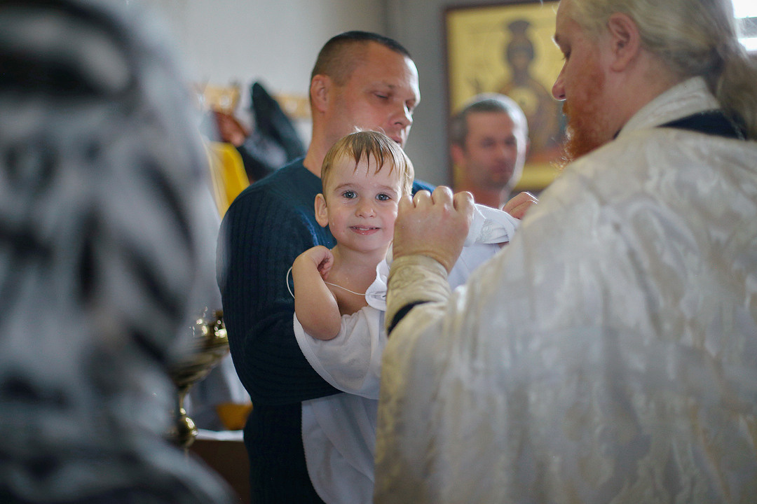Таинство Крещения. Профессиональный фотограф в Подольске Елена Локтионова