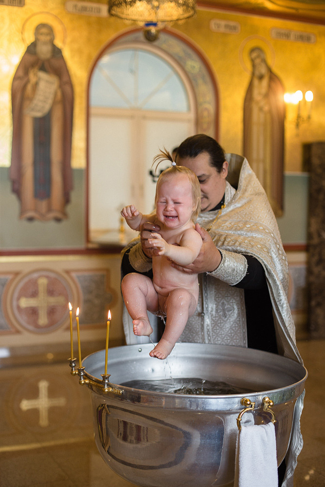 Таинство Крещения. Профессиональный фотограф в Подольске Елена Локтионова