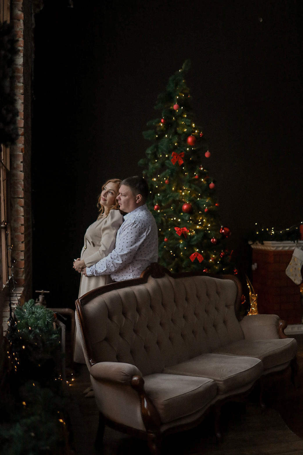 Александр и Гюзель. Студия сюжет. Фотографирую семьи, любовь и женский портрет