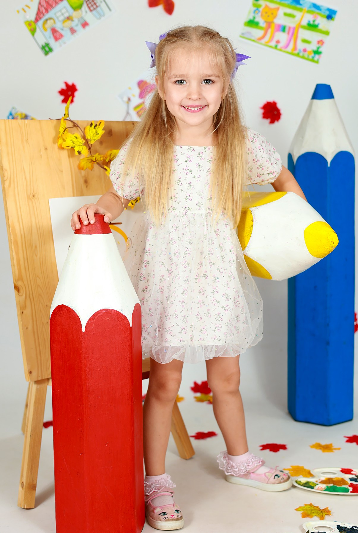 Краски осени. Выпускные альбомы в Иваново в детский сад и школу. Александр и Светлана Янкины