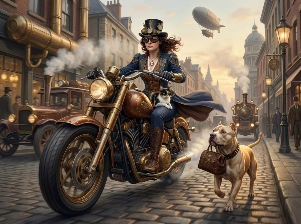 Стимпанк. Шаблоны и дизайны выпускных альбомов и фотокниг