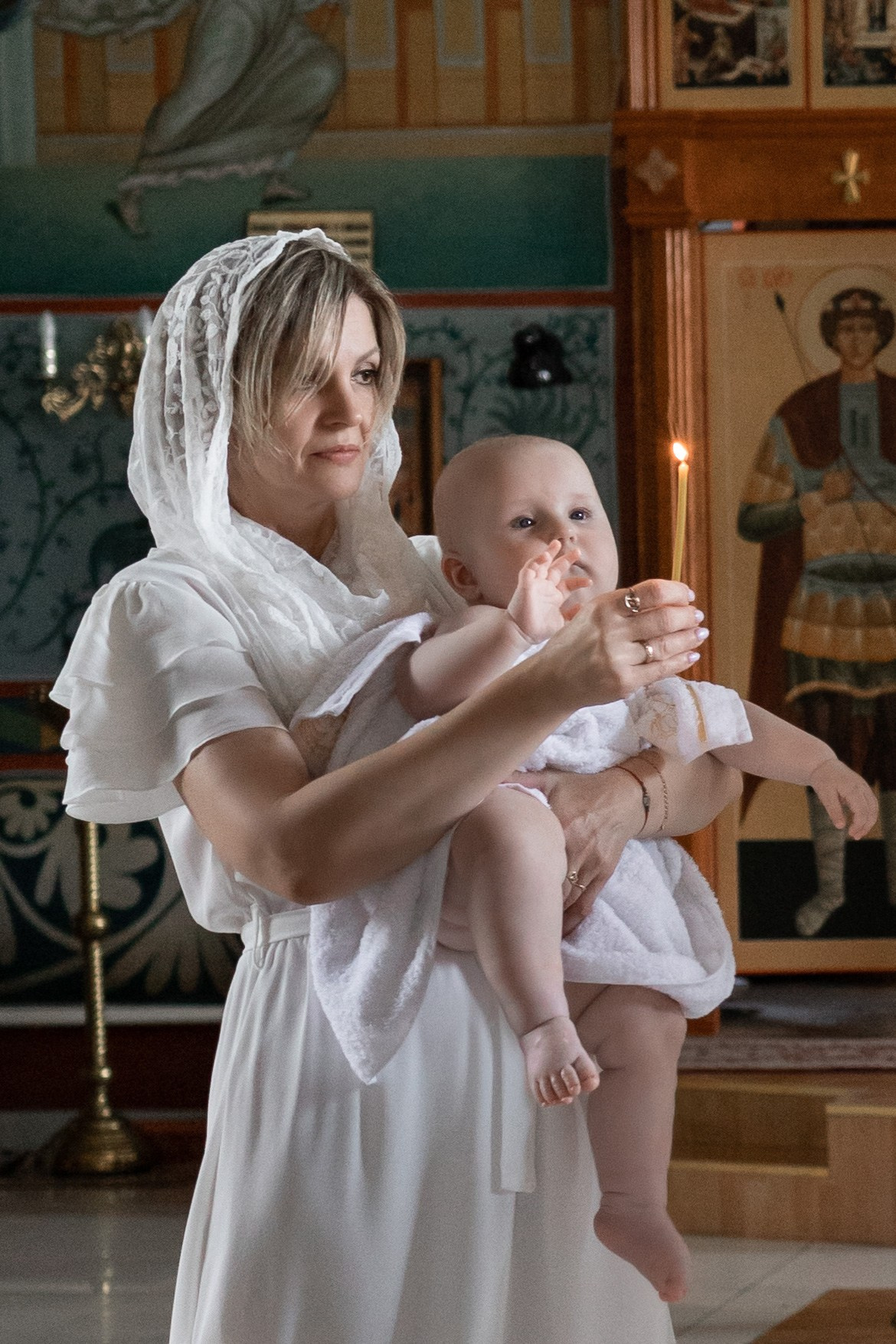 Крещение. Фотограф новорожденных, детский фотограф в г. Оренбурге Екатерина Козлова