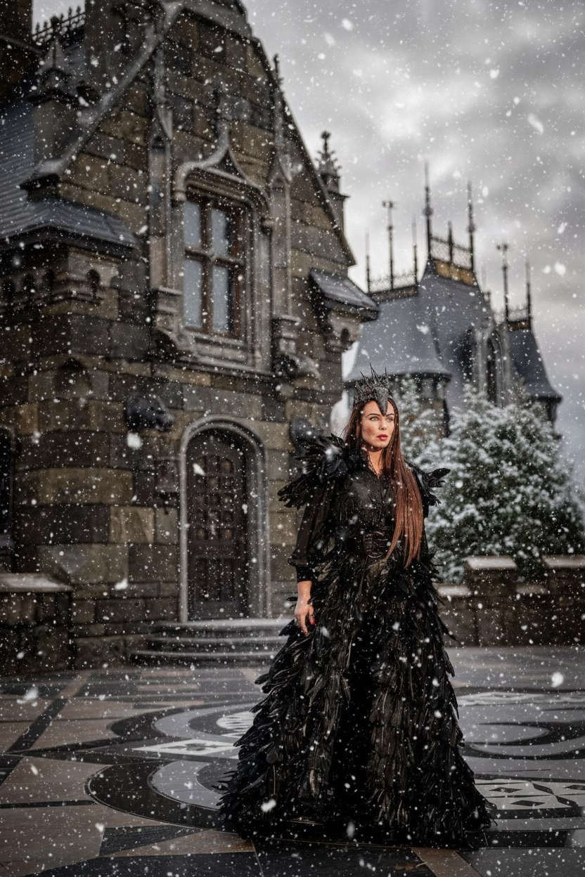 Новогодняя фотосессия в Замке Гарибальди. Фотограф Батурин Денис — Фотосессия в Замке Гарибальди