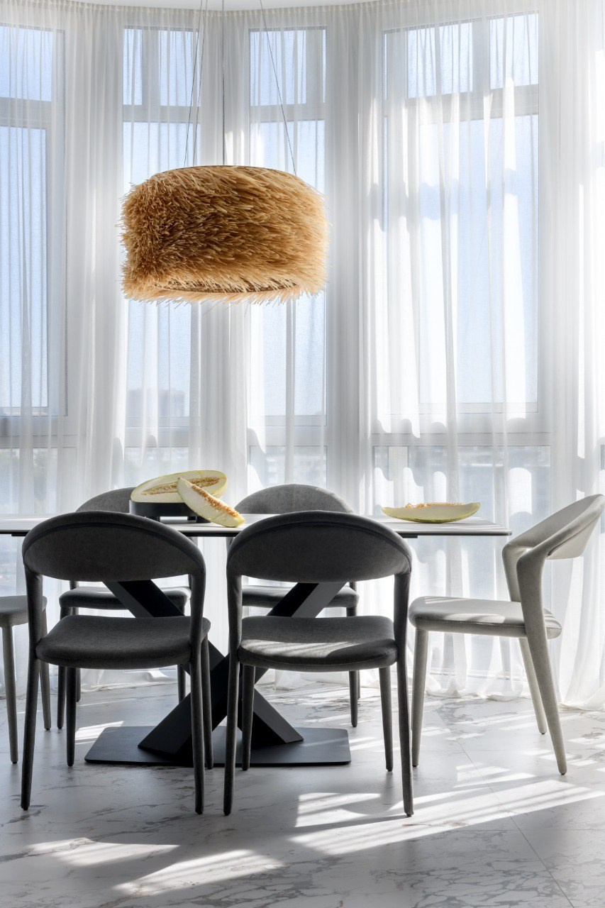 Подвесной светильник в современном интерьере