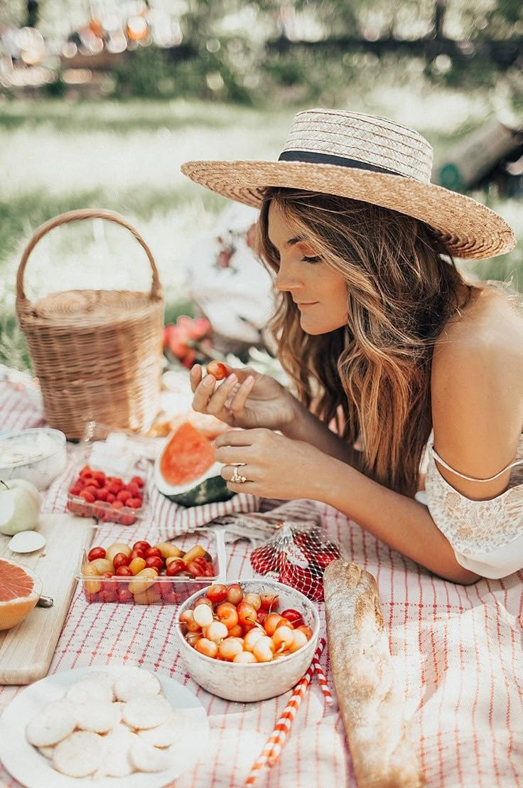 Как организовать летний пикник. Фотограф Марина Верятинская | Краснодар