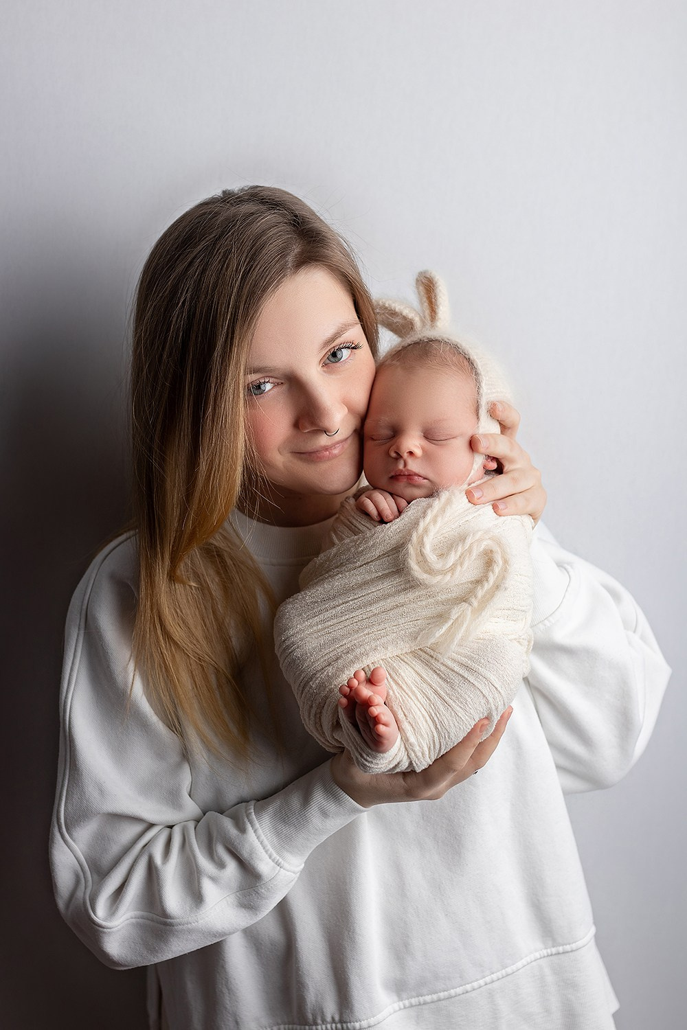 Newborn съёмка Яны. Фотограф новорождённых и малышей до года в Москве и Московской области