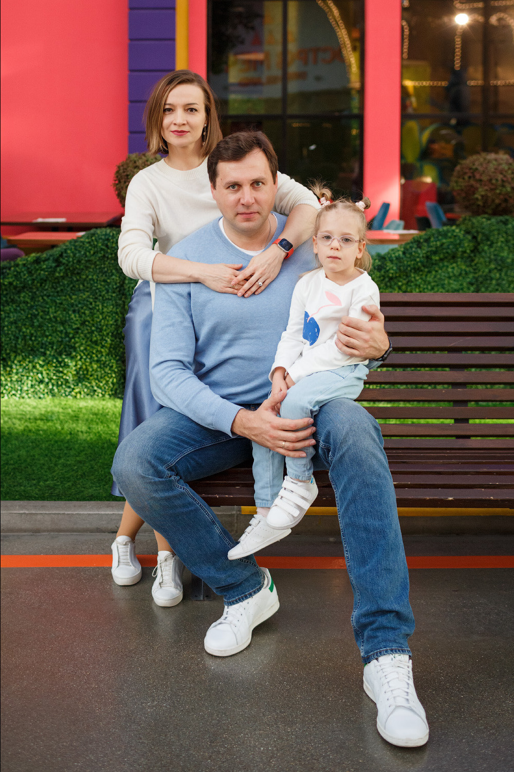 Остров Мечты, семейная фотосессия в парке развлечений. Фотограф в Москве Татьяна Байкова