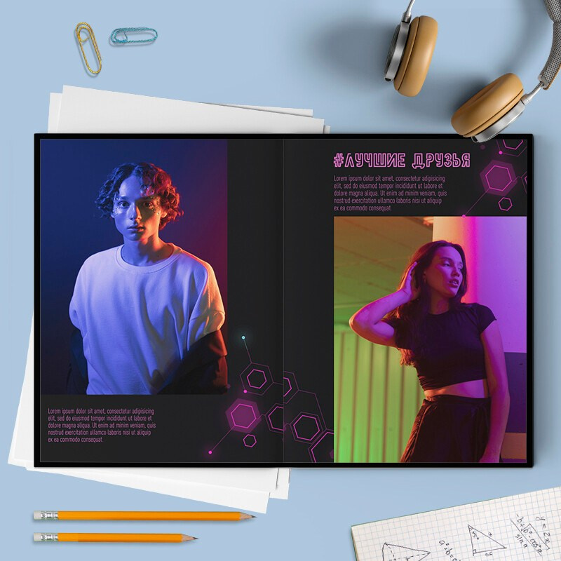 Химия. Medlori fotobook Выпускные альбомы в Липецке Лариса Медведева