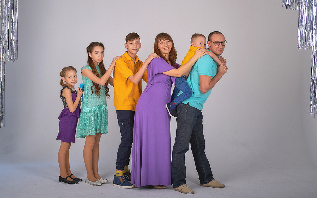 Семейная новогодняя фотосессия — Моя семья!. Семейный и женский фотограф в Новомосковске и Узловой Михеева Татьяна