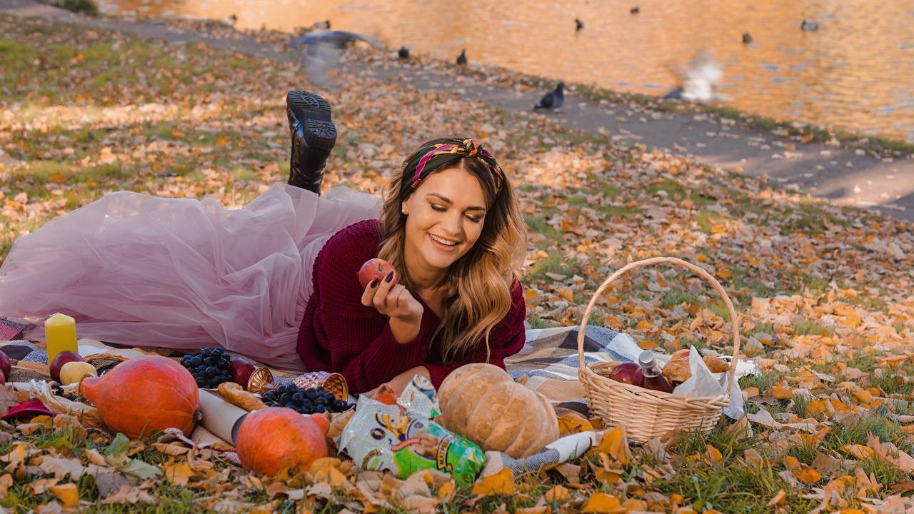 Осенний пикник в Таврическом саду