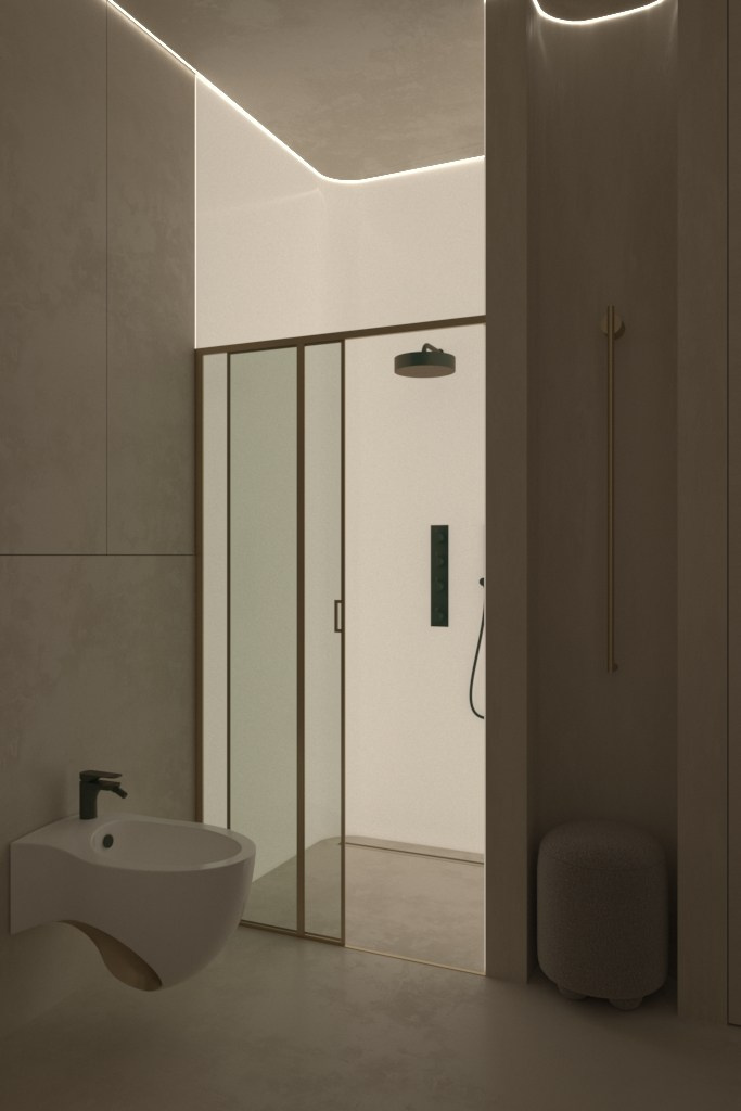 Футуристичная квартира в стиле минимализм. Главная