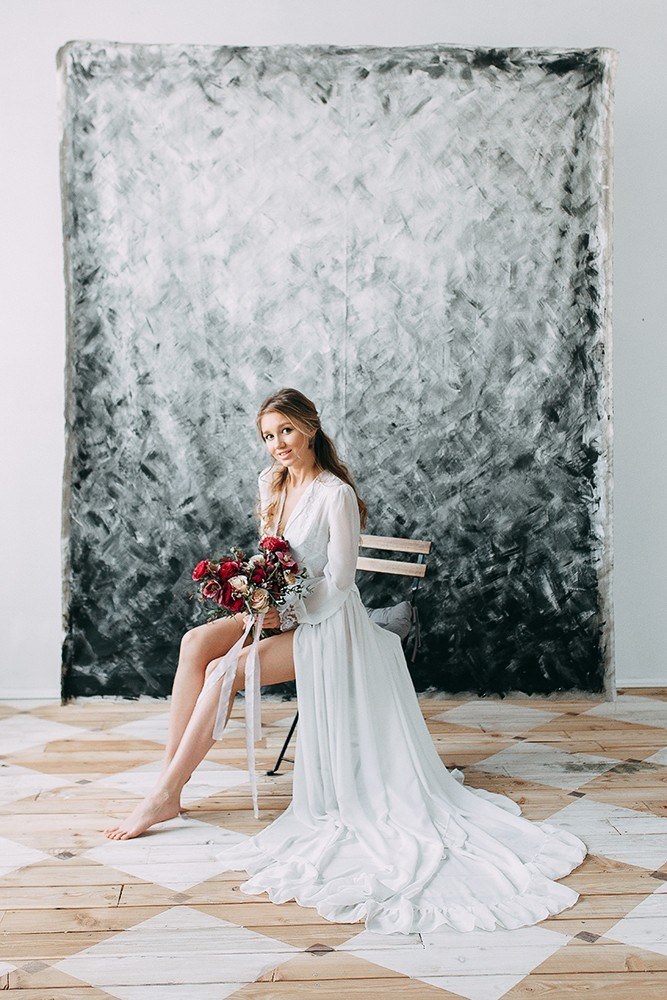 Будуарное утро невесты