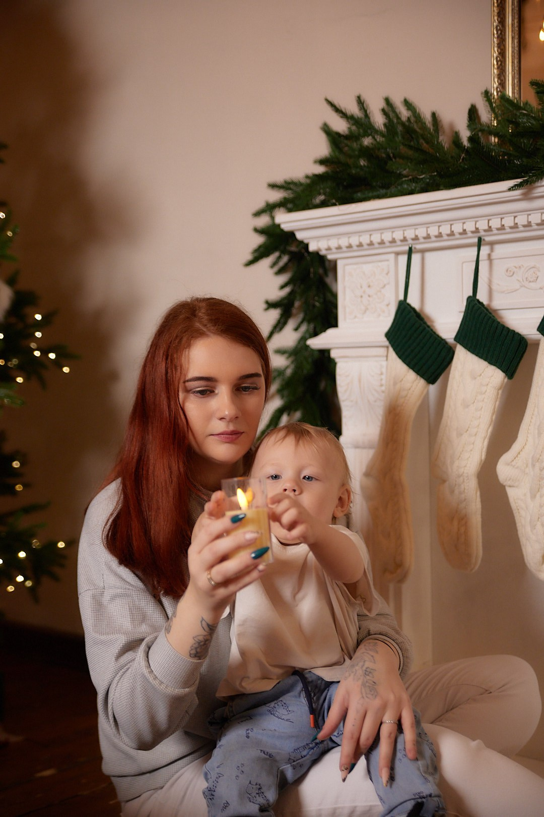 Диана с сыном. Фотограф Никонова Софья