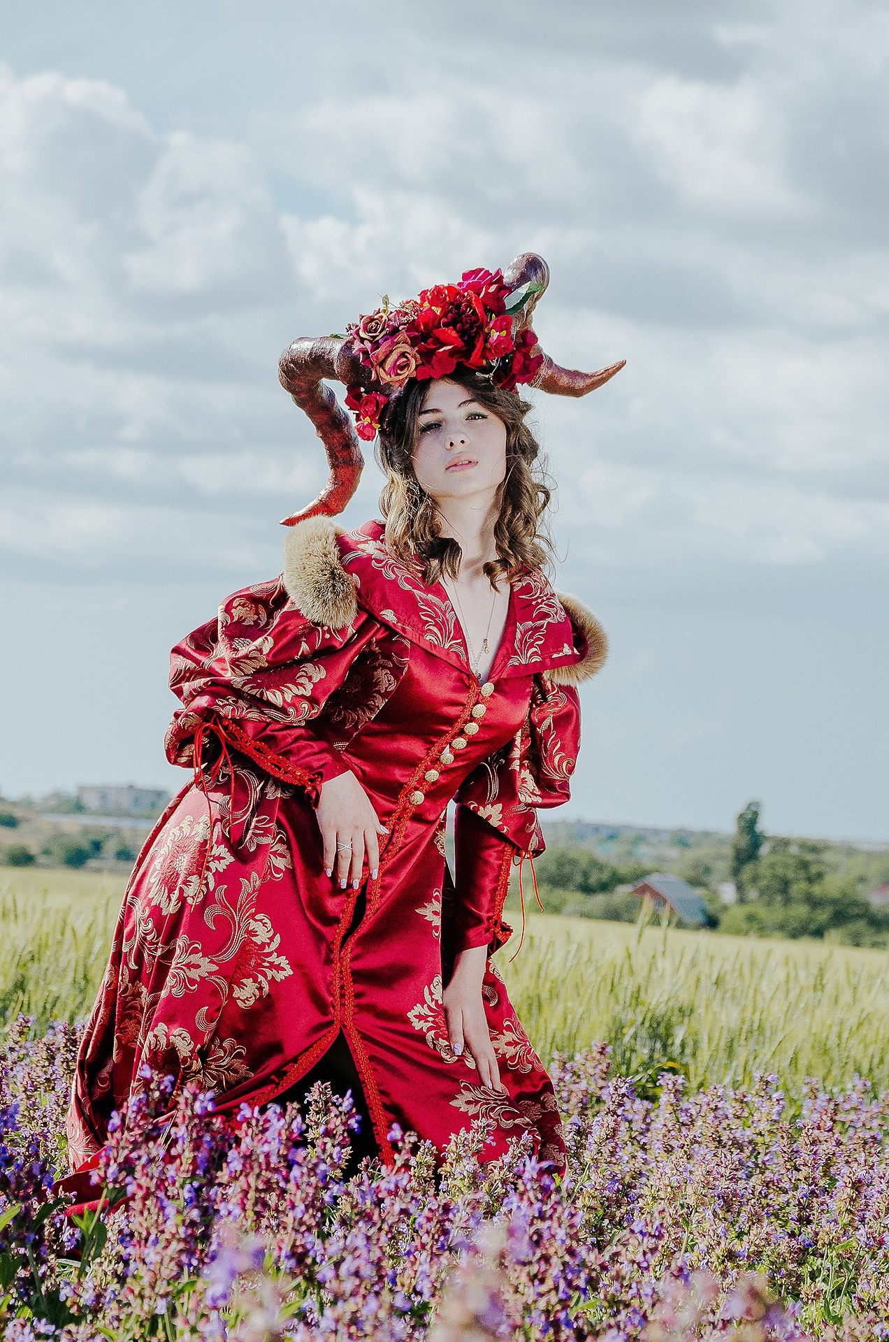 12 июня 2021 | Показ Crimean Fashion Week шалфейном поле. Фотограф Антон Катунин | Симферополь