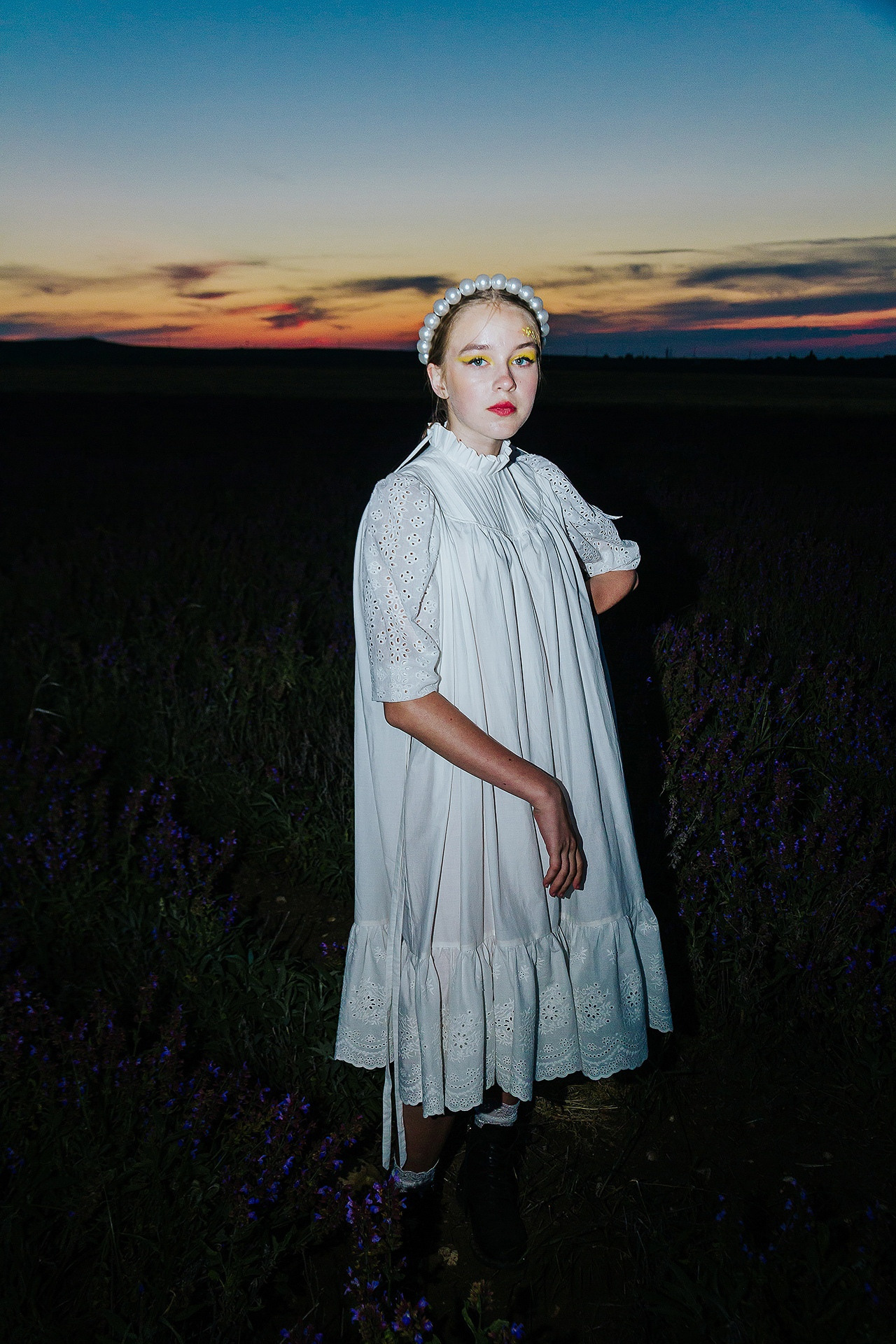 12 июня 2021 | Показ Crimean Fashion Week шалфейном поле. Фотограф Антон Катунин | Симферополь