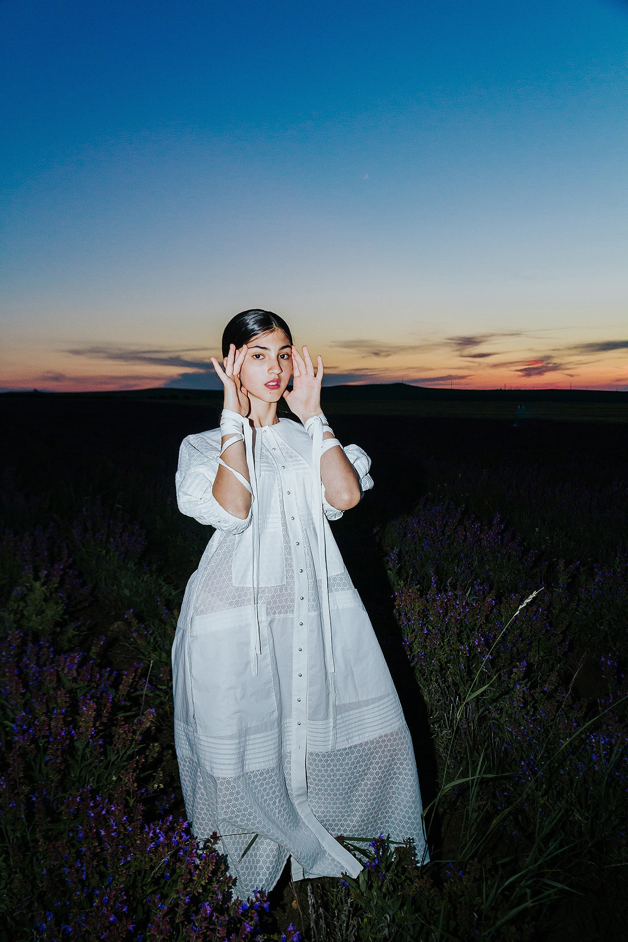 12 июня 2021 | Показ Crimean Fashion Week шалфейном поле. Фотограф Антон Катунин | Симферополь