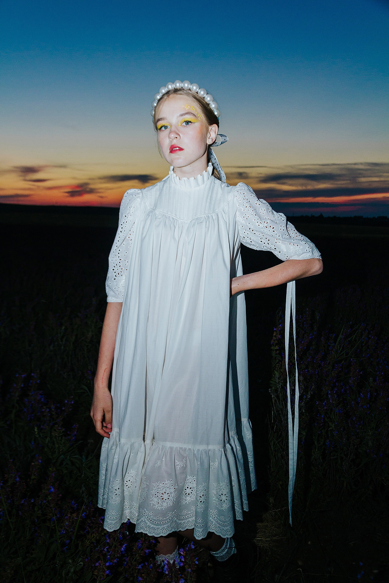 12 июня 2021 | Показ Crimean Fashion Week шалфейном поле. Фотограф Антон Катунин | Симферополь