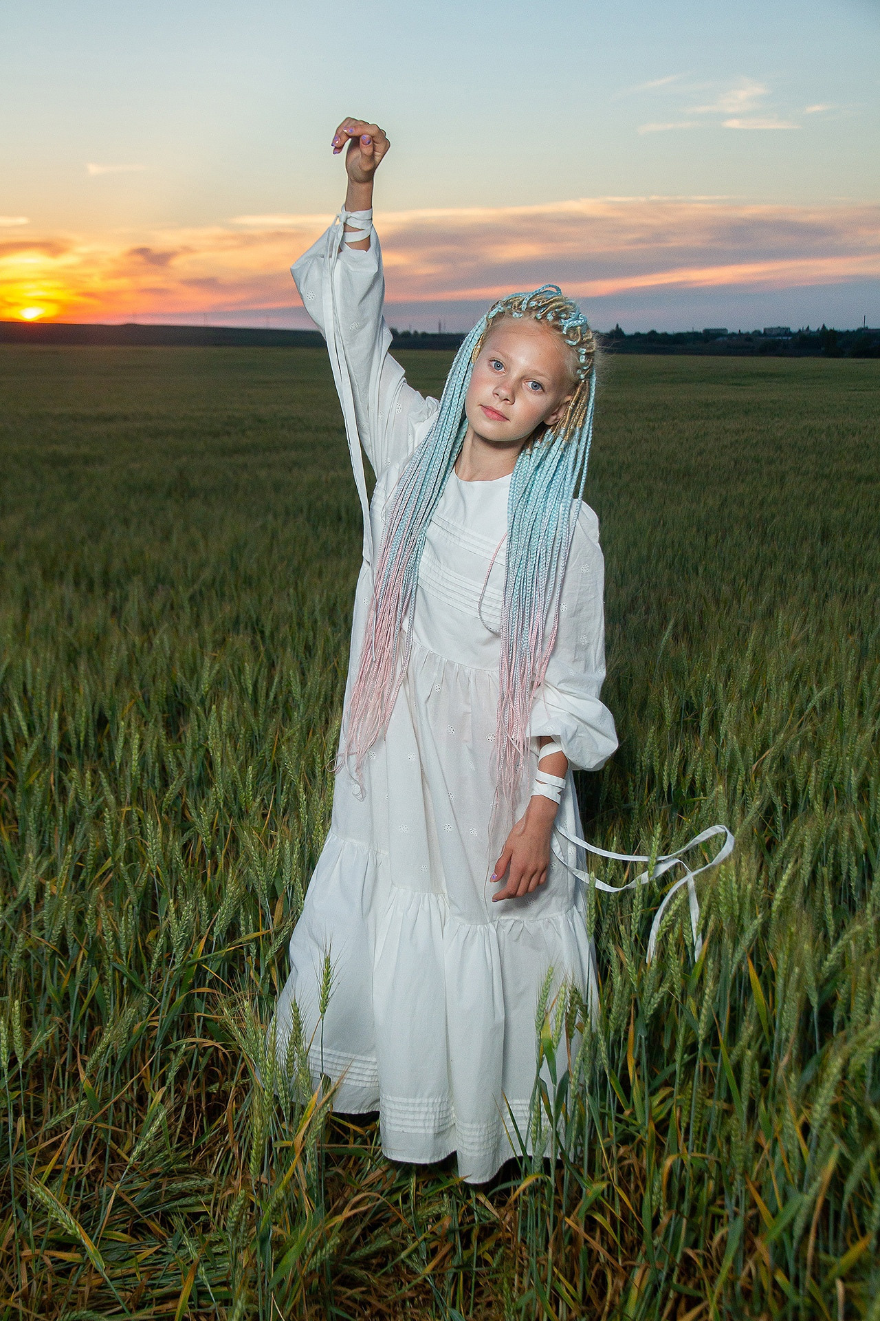 12 июня 2021 | Показ Crimean Fashion Week шалфейном поле. Фотограф Антон Катунин | Симферополь