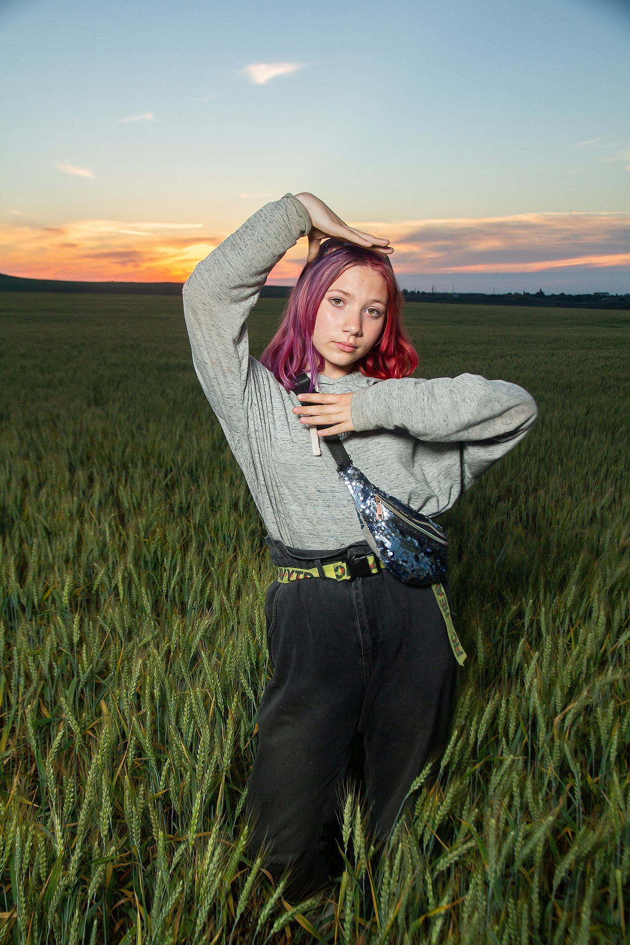 12 июня 2021 | Показ Crimean Fashion Week шалфейном поле. Фотограф Антон Катунин | Симферополь