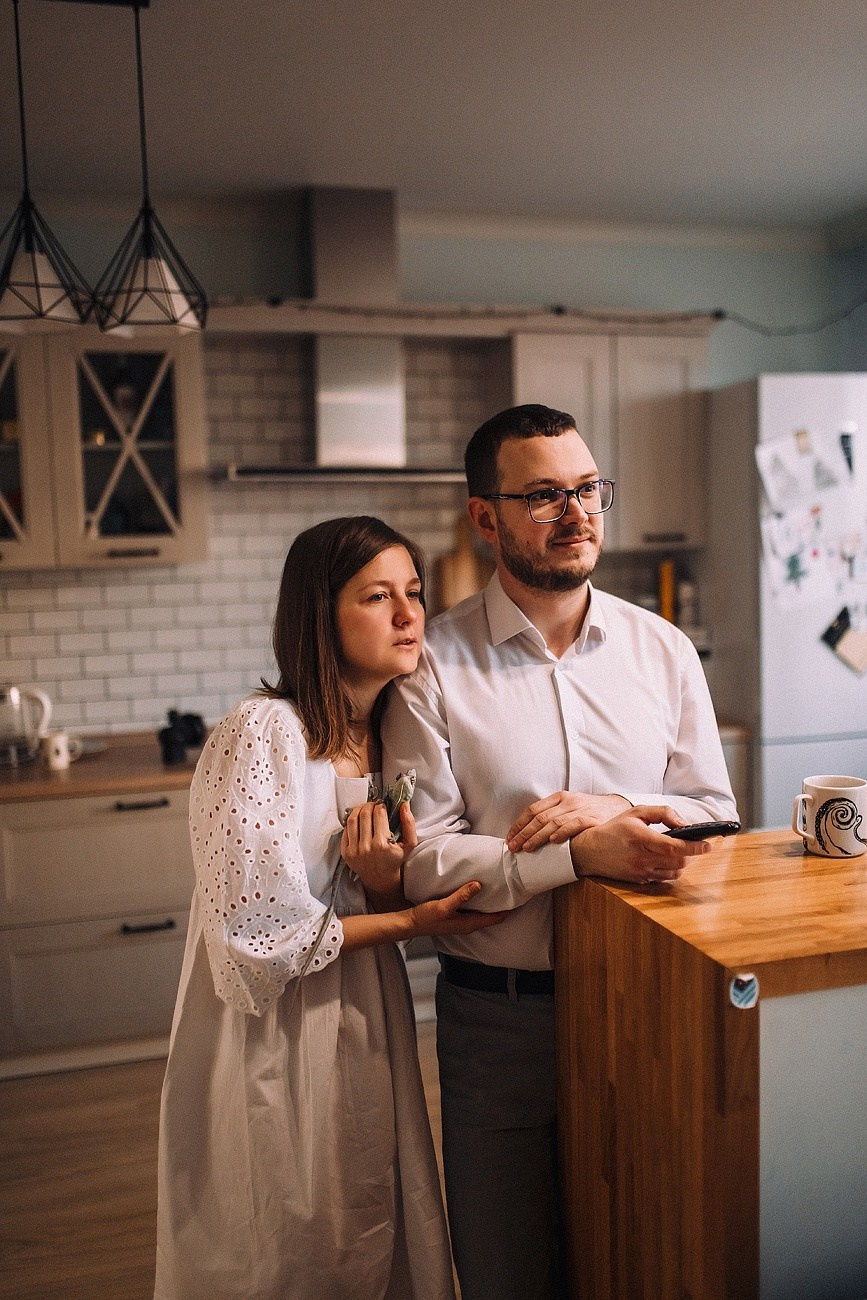 Домашняя рождественская. Свадебный и семейный фотограф Москва Екатерина Верижникова