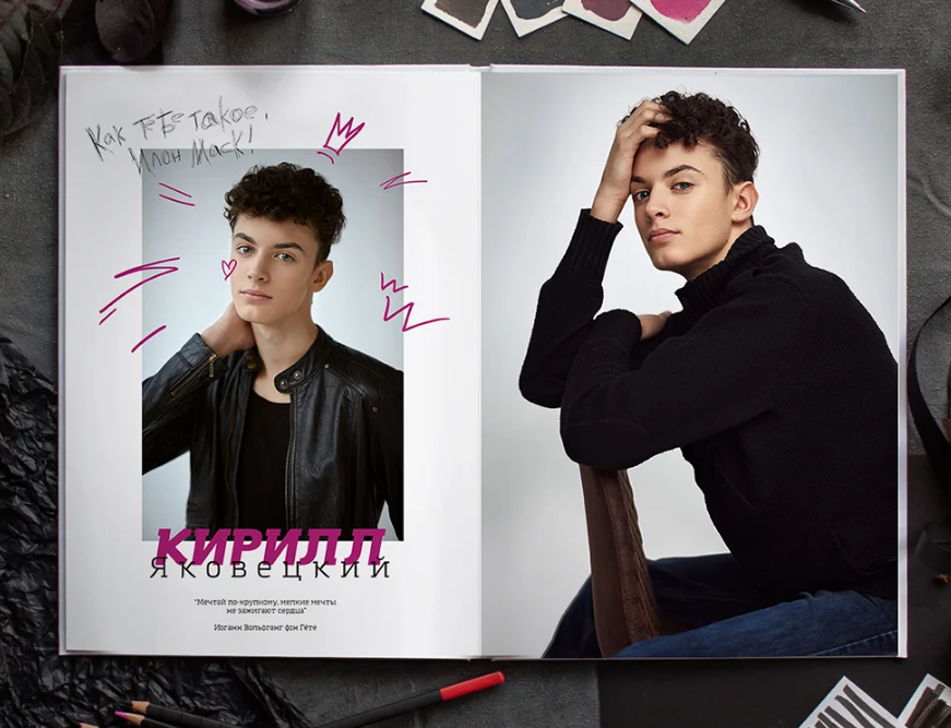 Фотоальбомы для старших классов выпускников. Выпускные фотоальбомы и папки для школ и садиков в Челябинске