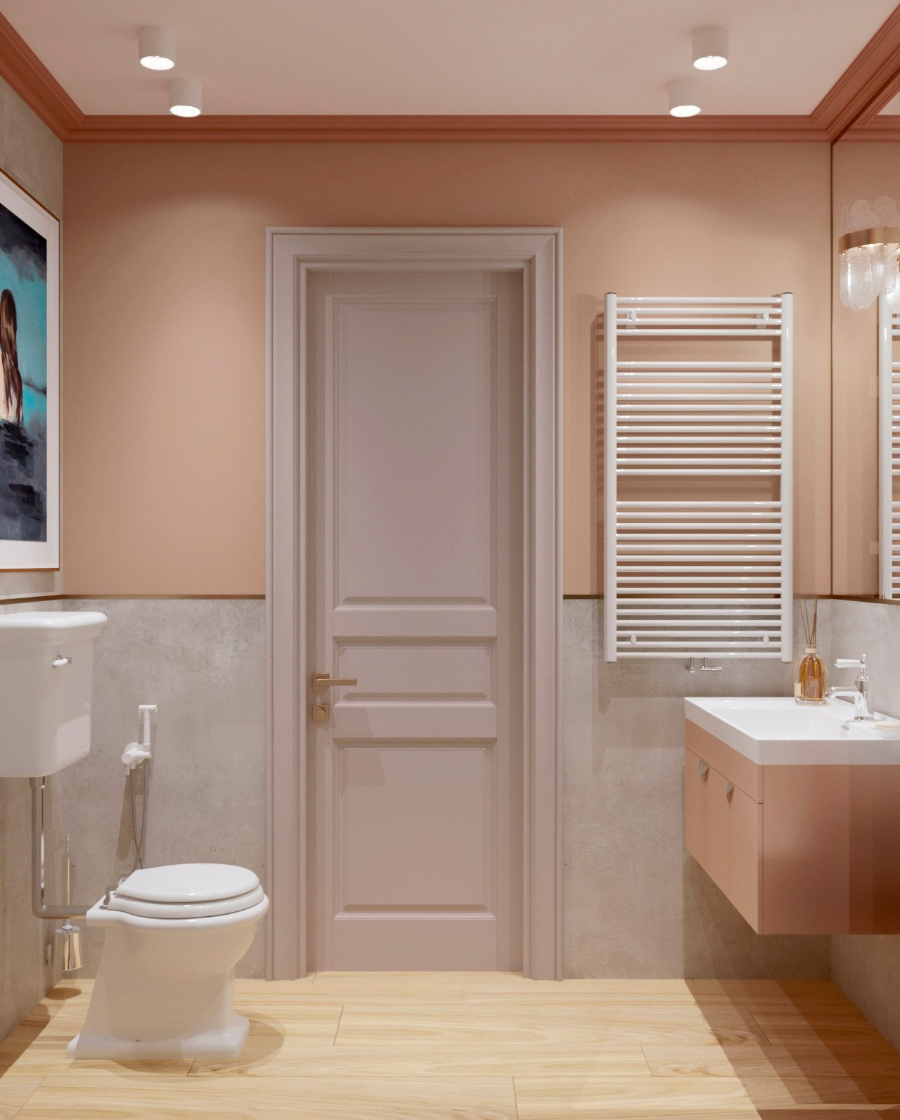 Квартира для семьи с двумя детьми в Подмосковье. Дизайнер интерьера Троилова Арина