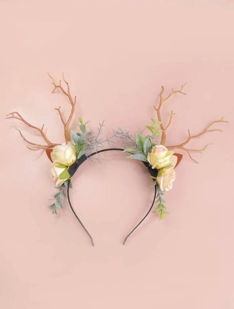 Ободок с рогами, 100 р.