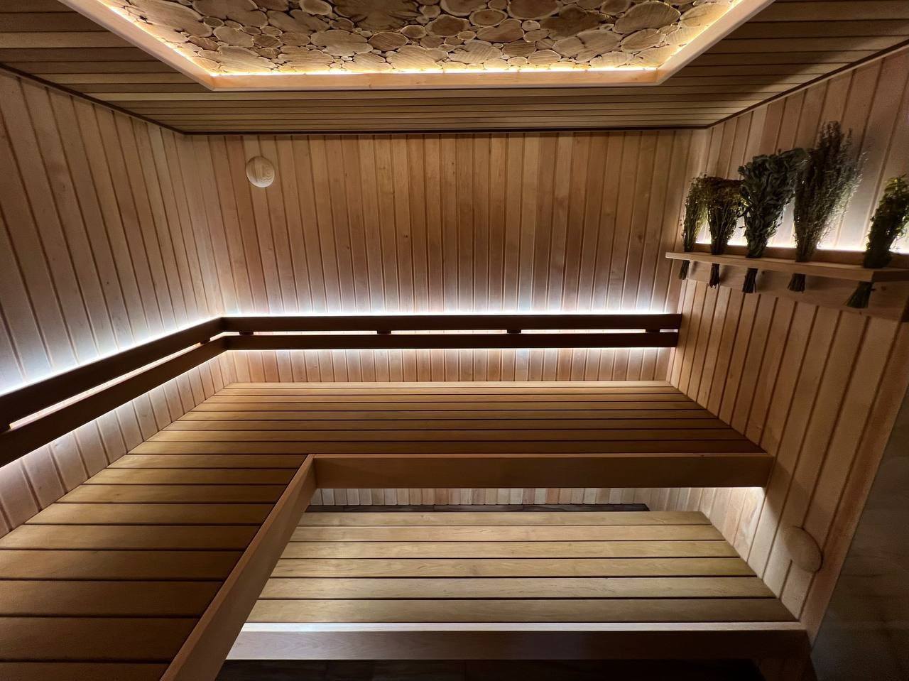 Русская баня с Русской душой в Орехово. Ольха и термоольха, запах можжевельника и разнотравья- непередаваемая атмосфера. SaunaTopMasters