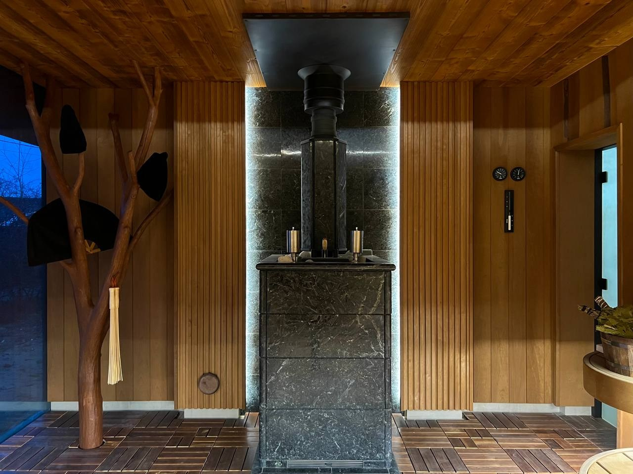 Парная в Газпроме: от уникального проекта и смелого сочетания несочетаемого — до точного расчёта каждого узла и скрупулёзной реализации. SaunaTopMasters