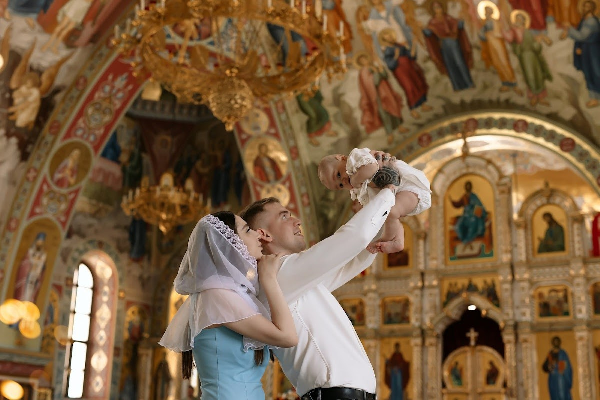 Крещение Диана и Дмитрий. Шедевры для Вас! Фотограф и Видеограф в Краснодаре Пахиев Руслан