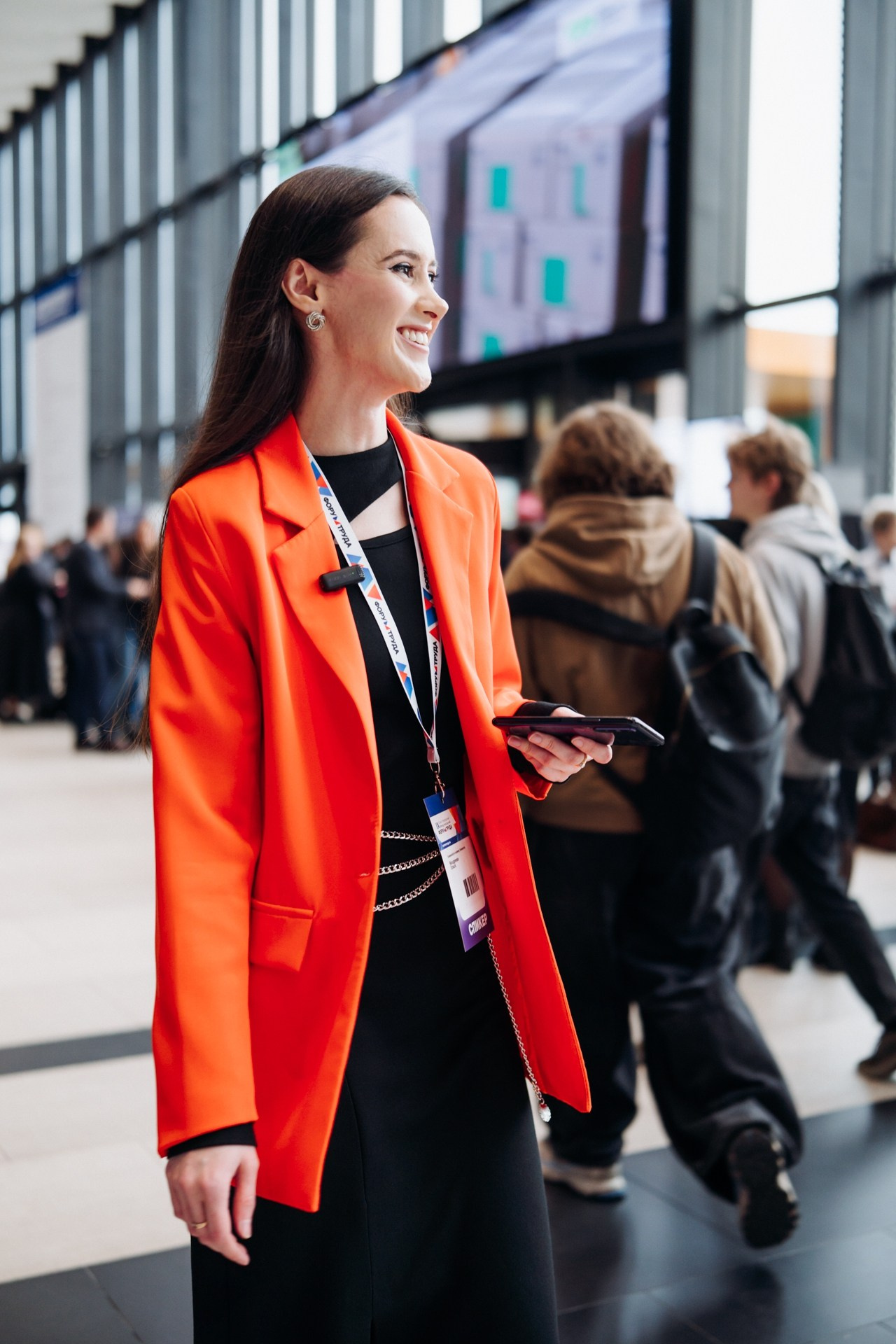 Экспофорум | Бизнес-лекция спикера Ольга Ноздренко. Репортажный фотограф Санкт-Петербург