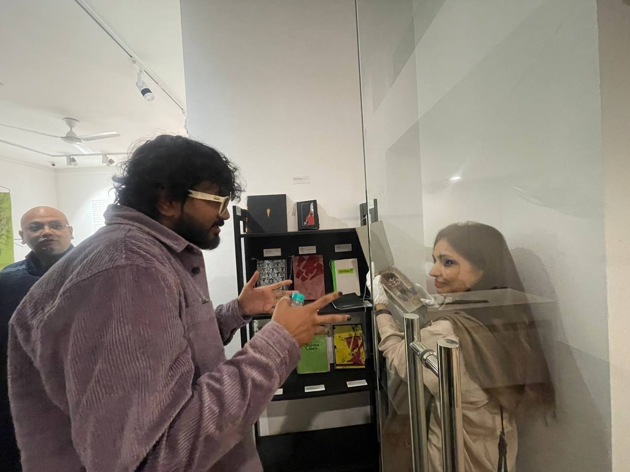 Групповая выставка DARK MATTER, 07-17.12.2024 галерея ONKAF, в Нью-Дели. Лера Круглова