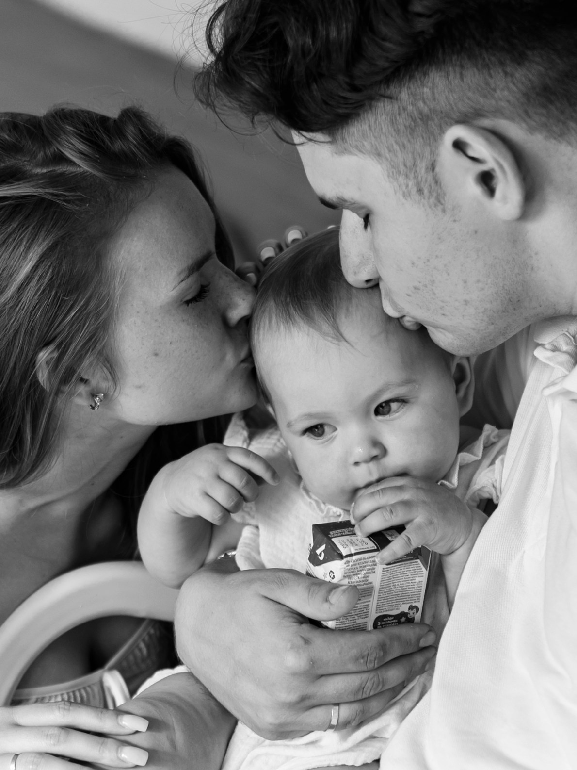 Семейная съемка в студии. Фотограф СПБ Засорина Юлия